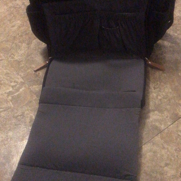 Petunia pickle bottom diaper bag. Black.